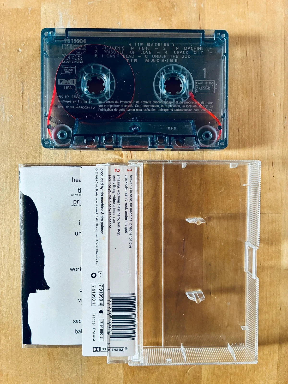 Cassette audio Tin Machine David Bowie. – photo 2